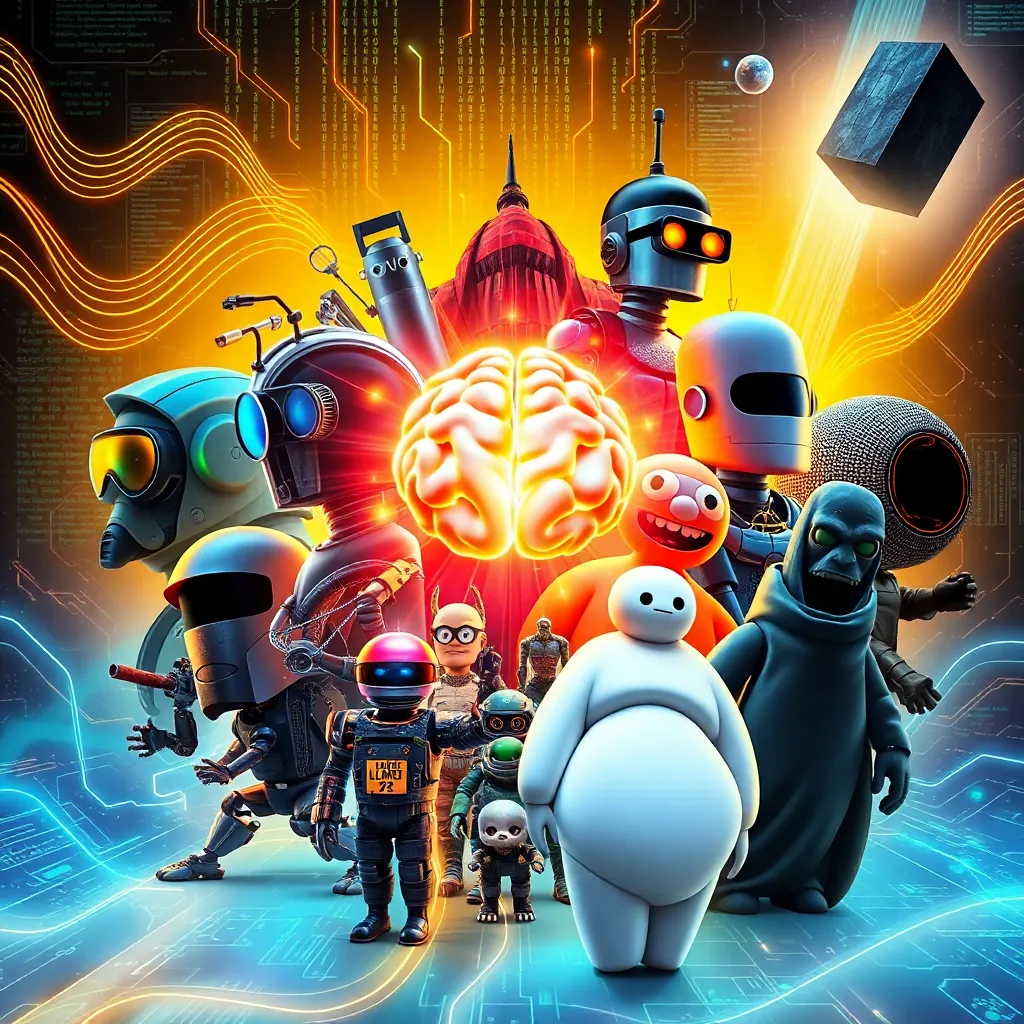 The Minds Behind the Machines: The Most Creative Characters Ever Coded